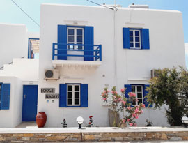 Chambres et appartements à louer à Platis Gialos Sifnos